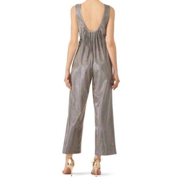 Carolina Ritzler Shimmer Mae Jumpsuit Size 40 - Picture 2 of 3